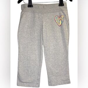 Old Navy Sweatpants Light Gray Capri Lounge Low Rise XS